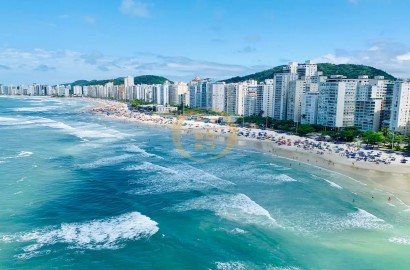 Apartamento Frente ao Mar nas Pitangueiras, Guarujá - SP