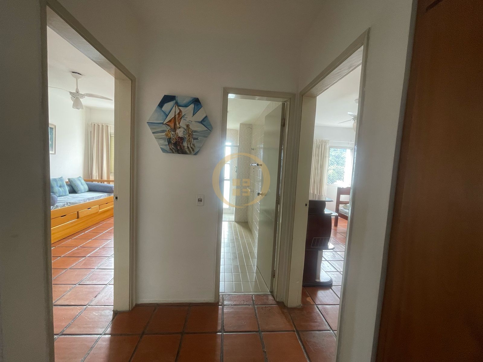 Apartamento na Praia das Pitangueiras, Guarujá - SP